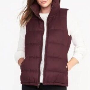 OLD NAVY PUFFER VEST SLEEVELESS GREAT CONDITION